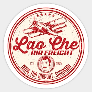 Lao Che's Air freight Sticker